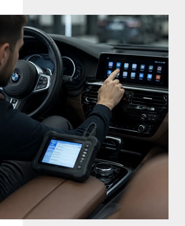 Установка приложений и мультимедиа сервисов BMW в Рославле
