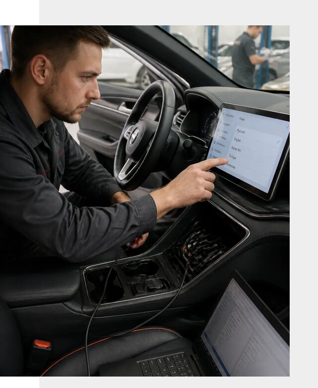 Профессиональная русификация BYD SONG Plus в Рославле