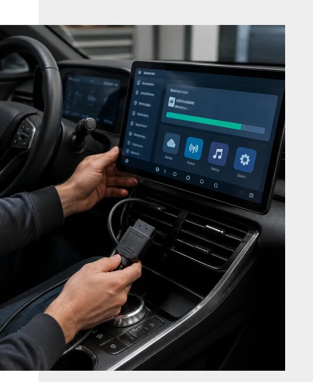 Установка приложений BYD для автомобиля под ключ в Рославле