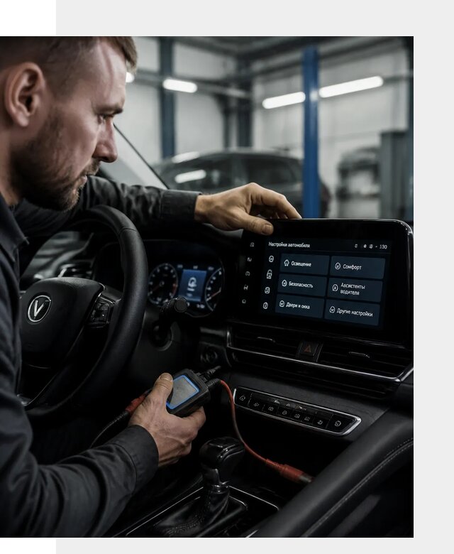 Русификация Changan CS55 и мультимедиа под ключ в Рославле