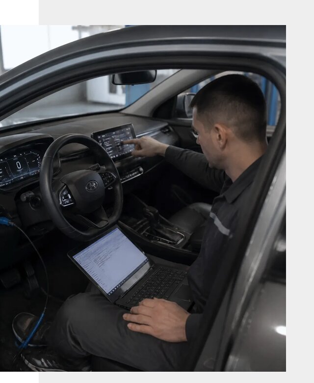 Русификация Changan LAMORE в Рославле с сохранением функций