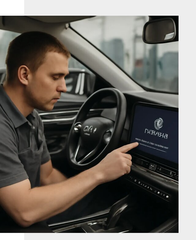 Установка приложений Changan и сервисов в авто в Рославле
