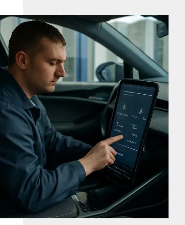 Русификация мультимедиа и приборной панели Deepal SL03 в Рославле