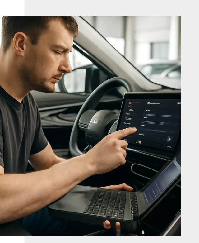 Русификация и адаптация мультимедии Exeed TXL в Рославле