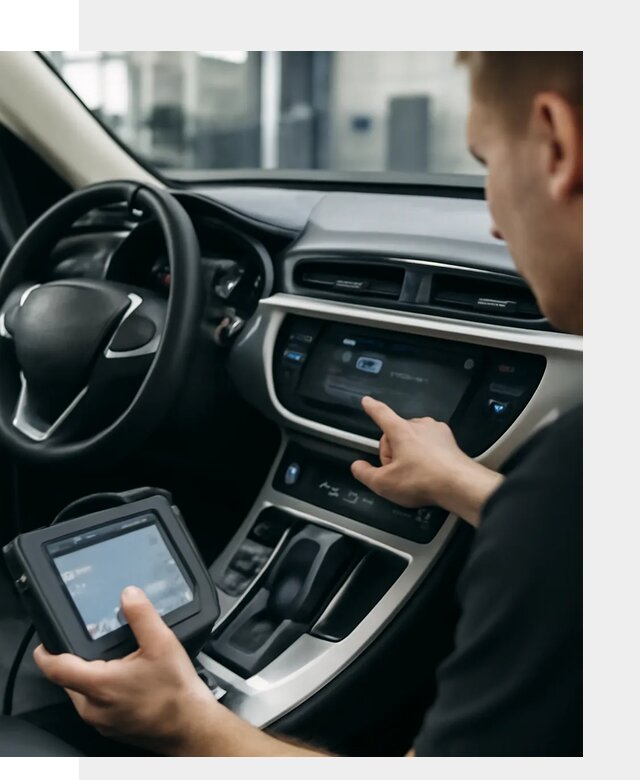 Русификация Geely Atlas мультимедиа и меню в Рославле