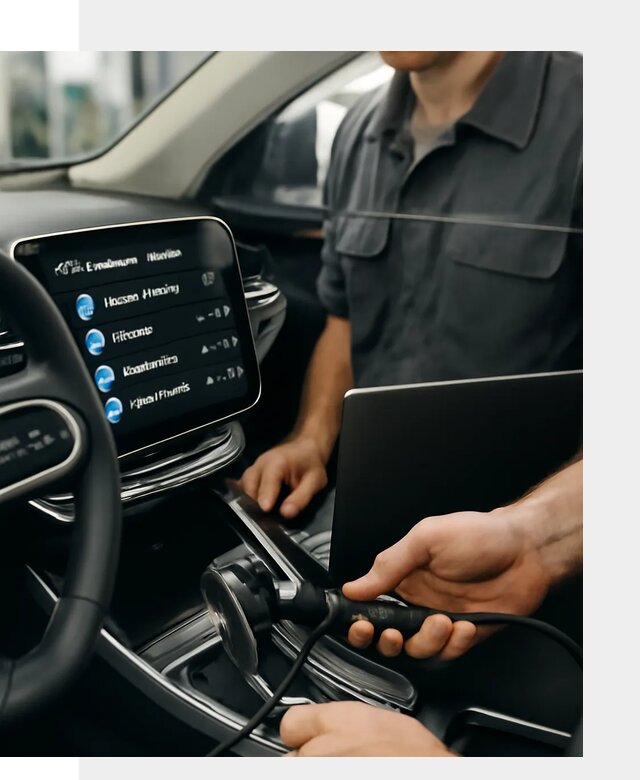 Установка приложений Geely для мультимедиа автомобиля в Рославле