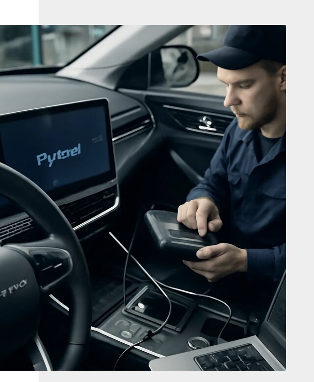 Русификация автомобилей Jetour с адаптацией меню в Рославле