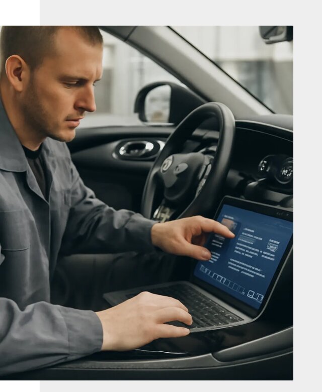 Русификация приборной панели автомобиля Lynk Co в Рославле