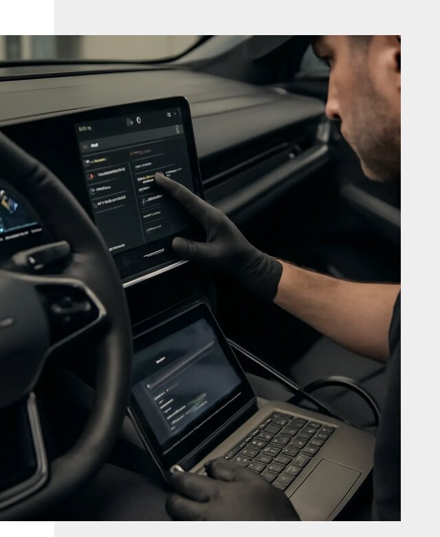 Русификация приборной панели Rising автомобиля в Рославле