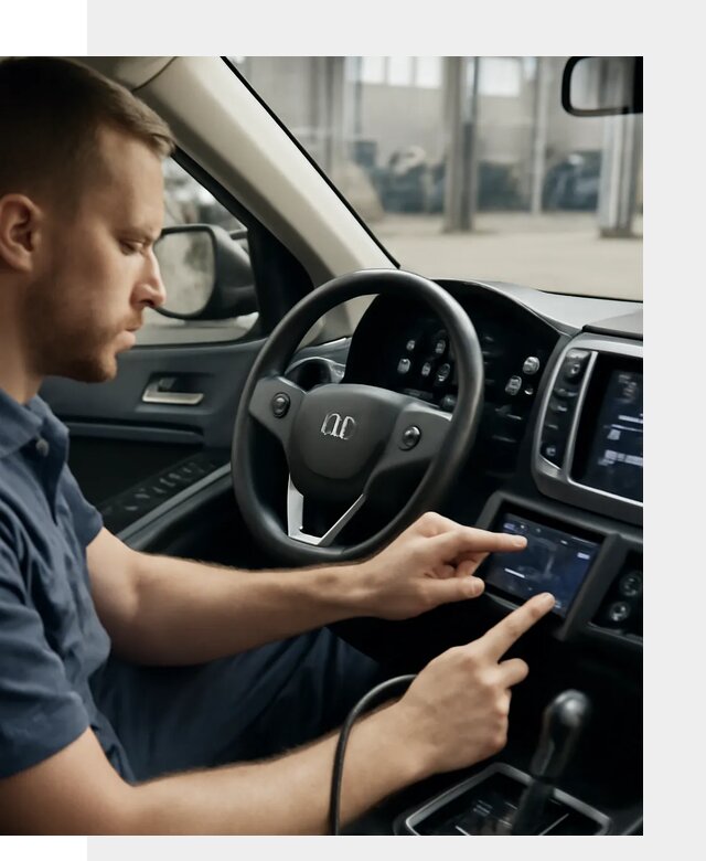 Русификация автомобилей SsangYong под ключ в Рославле