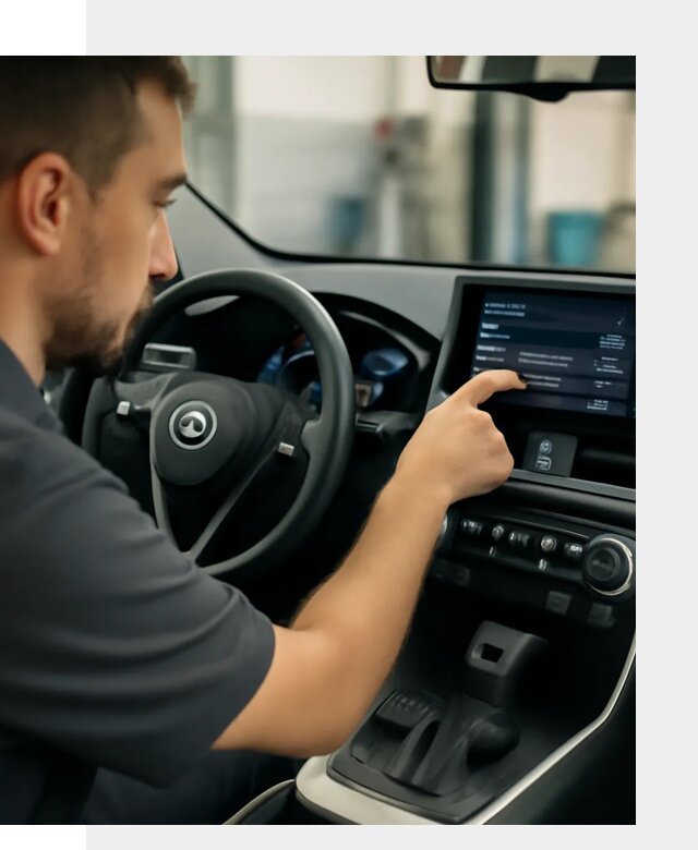Русификация Toyota RAV 4 с настройкой меню и навигации в Рославле